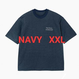 ennoy Short sleeve hem rib tee (NAVY)-