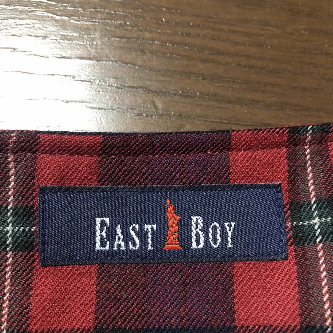 EASTBOY(イーストボーイ)のEASTBOY チェック膝丈スカート　11号 レディースのスカート(ひざ丈スカート)の商品写真