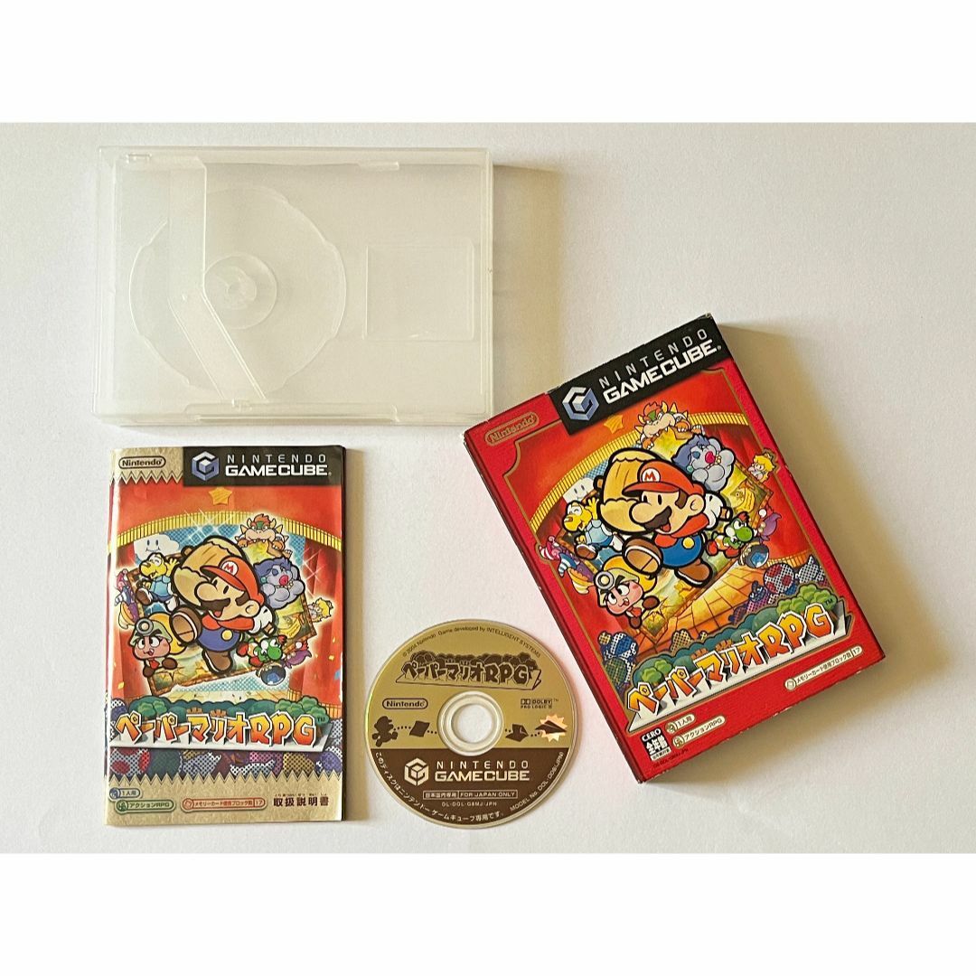 ゲームキューブ ペーパーマリオRPG　GameCube Paper Mario