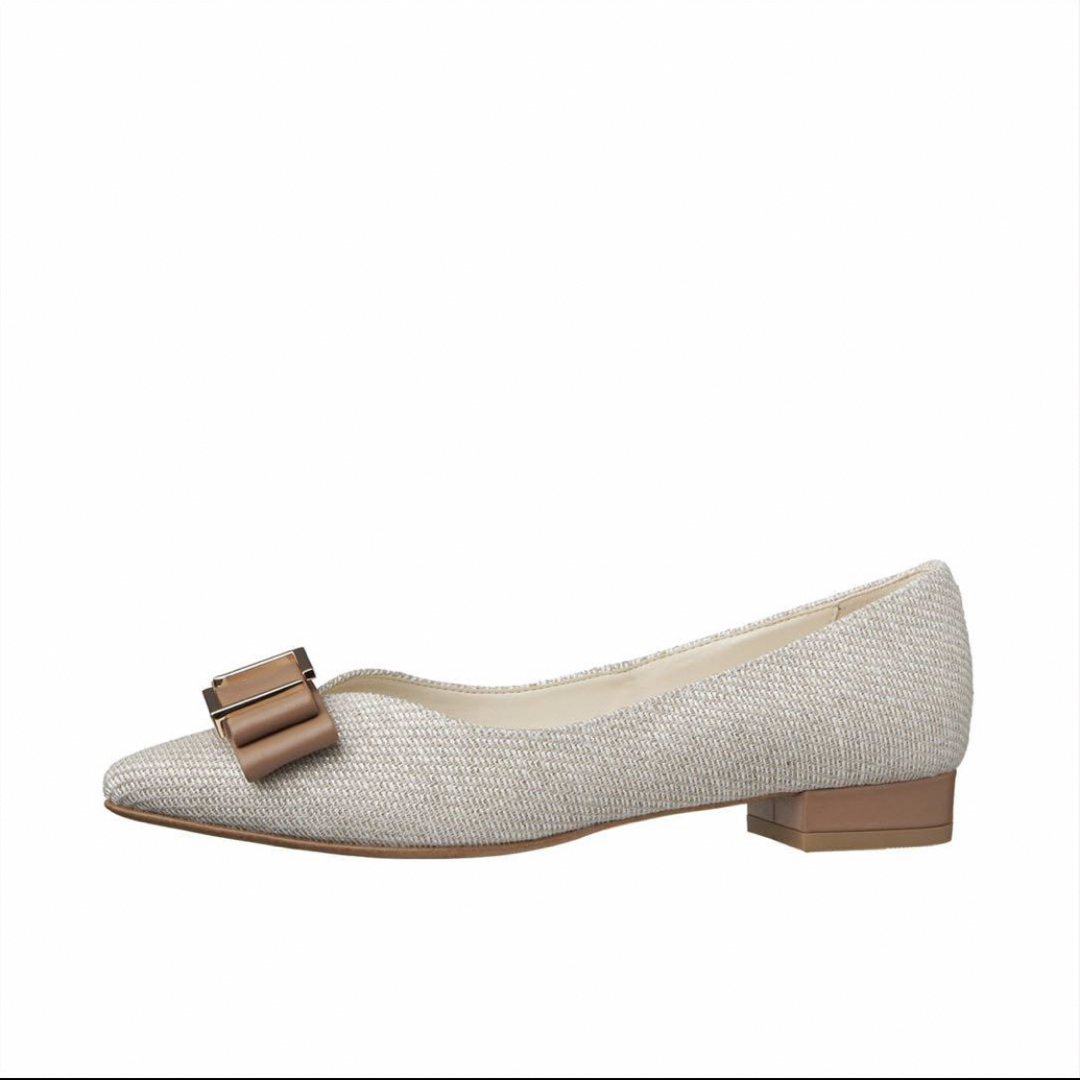 DIANA(ダイアナ)のキナリラメリネン ダークベージュスムース レディースの靴/シューズ(ハイヒール/パンプス)の商品写真
