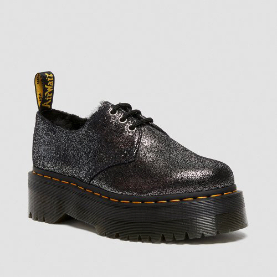 Dr.Martens(ドクターマーチン)の新品  ドクターマーチン UK3 22.5 1461 QUAD 3ホール 厚底 レディースの靴/シューズ(ブーツ)の商品写真