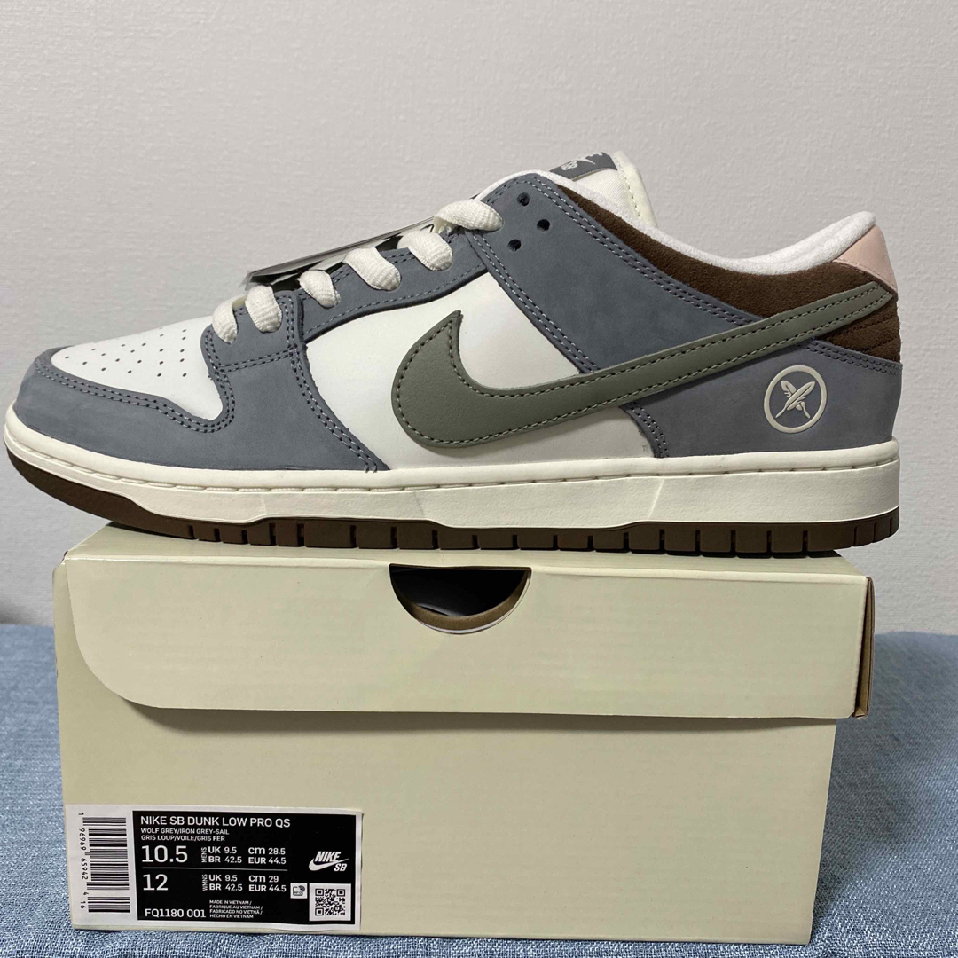 堀米 雄斗 NIKE SB DUNK LOW PRO QS Wolf Grey 2