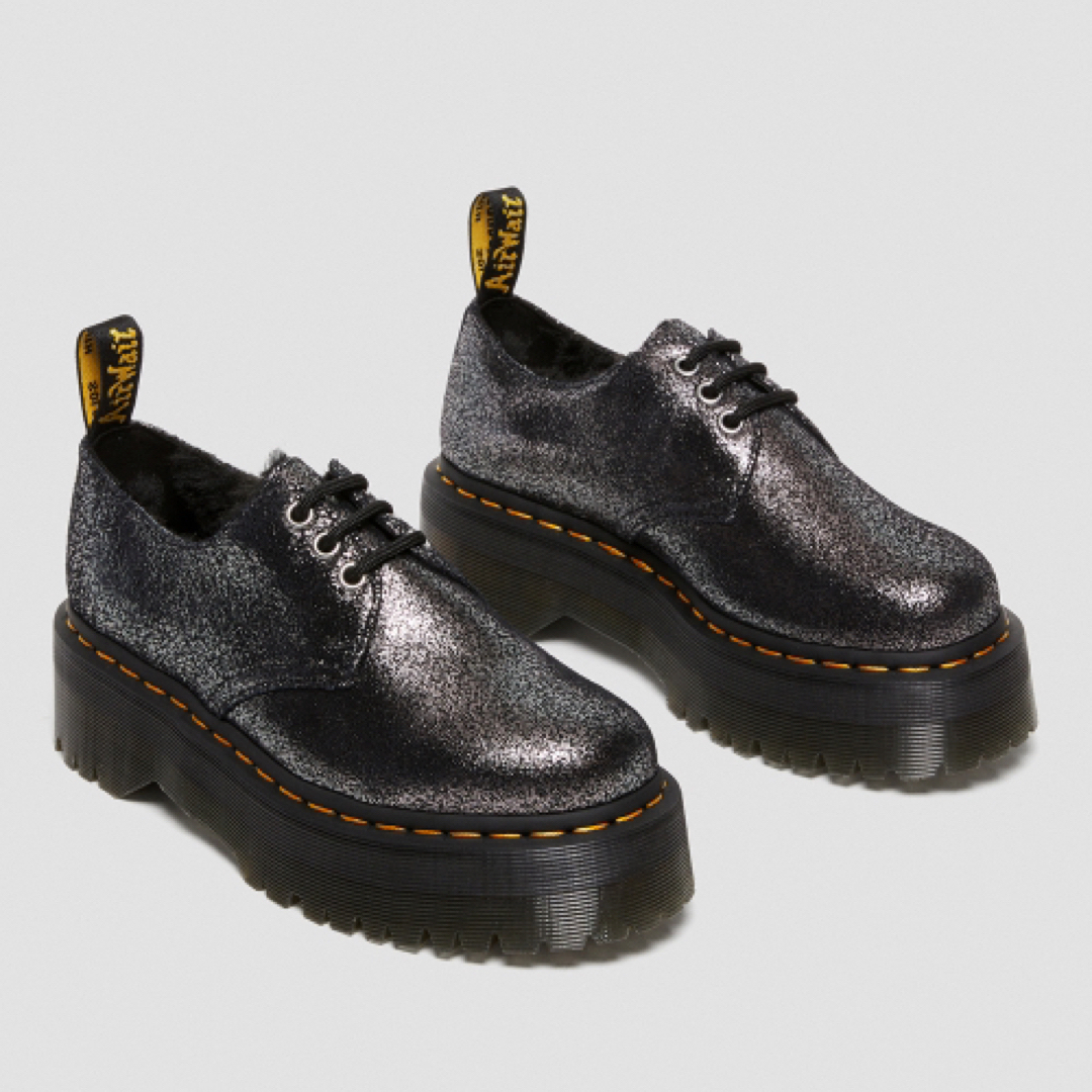 Dr.Martens(ドクターマーチン)の新品  ドクターマーチン UK5 24.5 1461 QUAD 3ホール 厚底 レディースの靴/シューズ(ブーツ)の商品写真