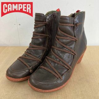 カンペール(CAMPER)のCAMPER peucami レザー レースアップ 22.0cm(ブーツ)