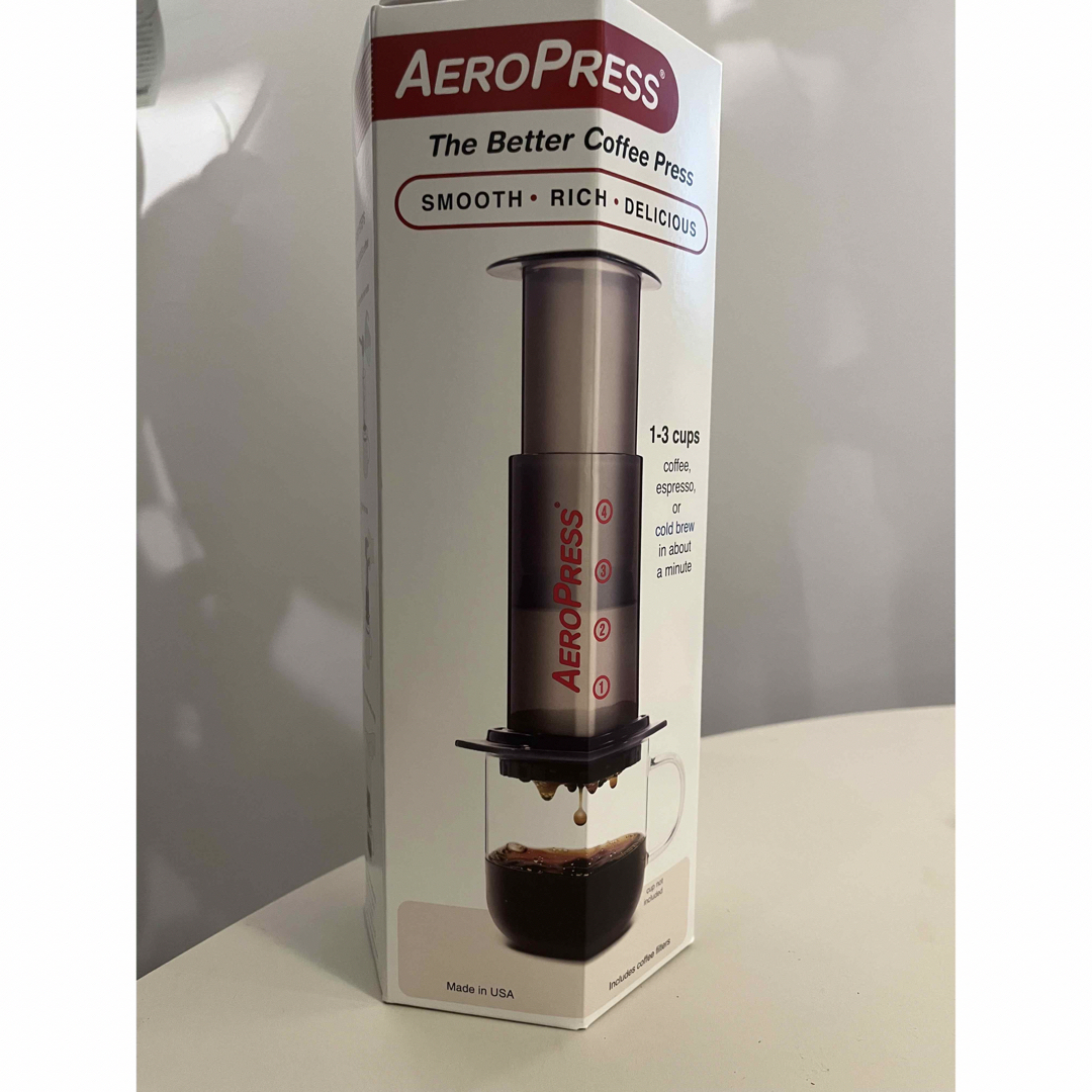 小川珈琲(オガワコーヒー)のエアロプレス AEROPRESS スマホ/家電/カメラの調理家電(コーヒーメーカー)の商品写真