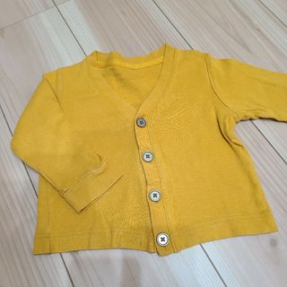 ユニクロ(UNIQLO)のユニクロ　カーディガン　子供服　上着　羽織(カーディガン/ボレロ)