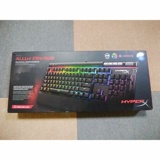 HYPERX　ALLOY　ELITE　RGB　青軸　箱　付属品　おまけ付