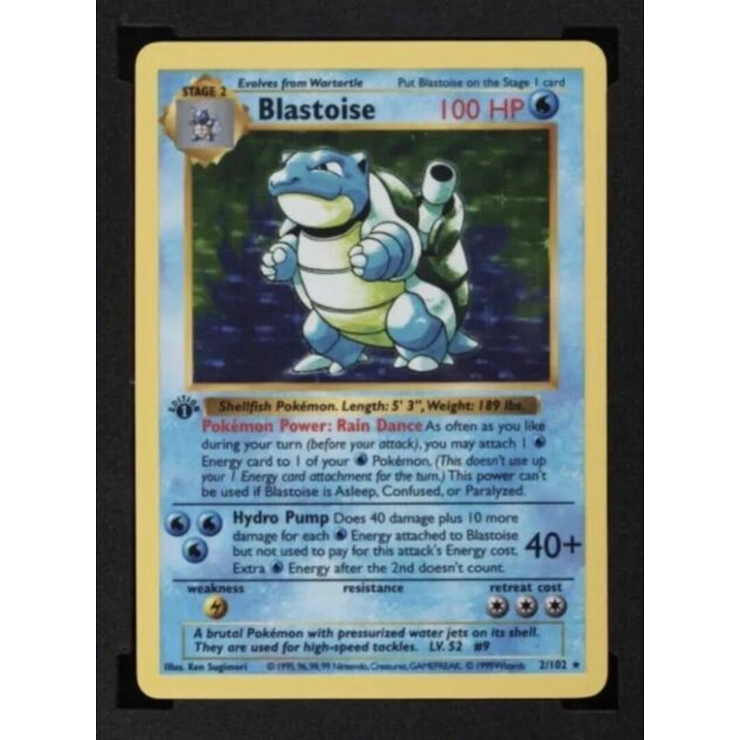 ポケモンカード　カメックス　Blastoise 1st Edition PSA BGS kelxid