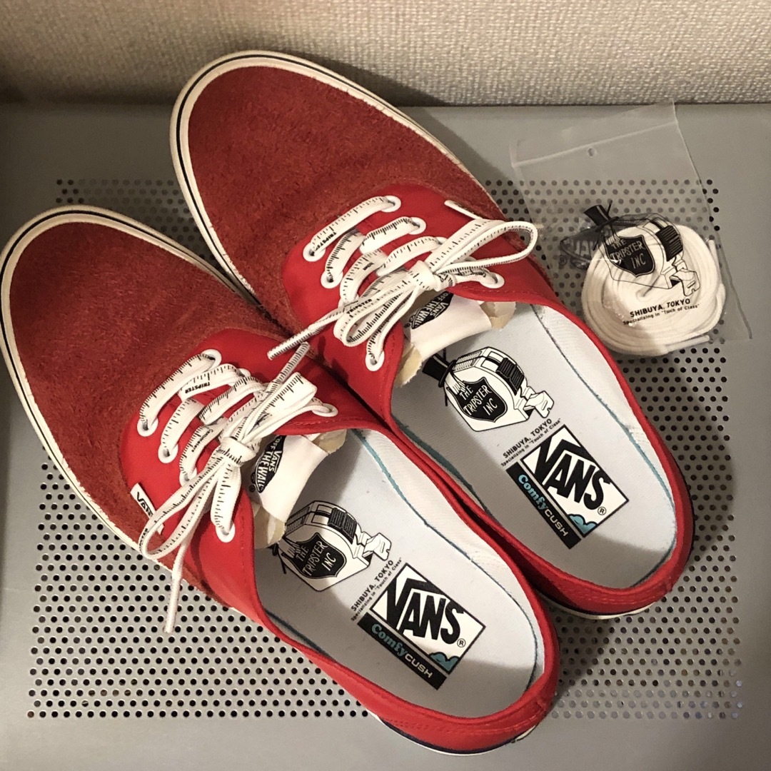 トリップスター 別注 vans コンフィクッシュ オーセンティック 28 野村-