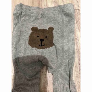 ベビーギャップ(babyGAP)のベビーギャップ　クマさんタイツ　サイズ90(靴下/タイツ)