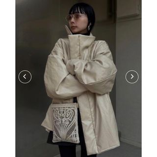 アメリヴィンテージ(Ameri VINTAGE)のアメリヴィンテージ  PASTING LIKEFAKELEATHERJACKET(ロングコート)