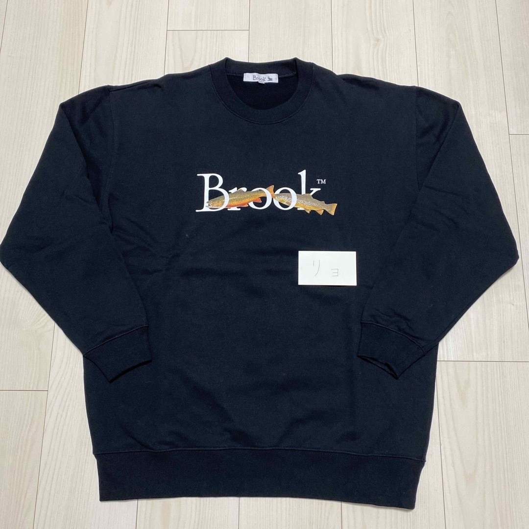 brook クルーネックスウェット 黒 XL