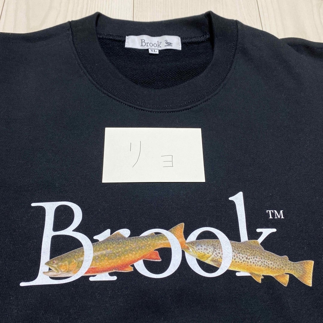 brook スウェット 黒 L