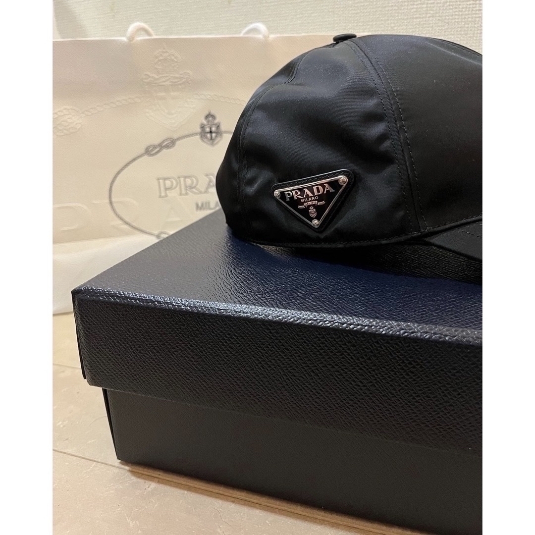 新品未使用 ！PRADA Re-Nylon ベースボールキャップ 正規品！