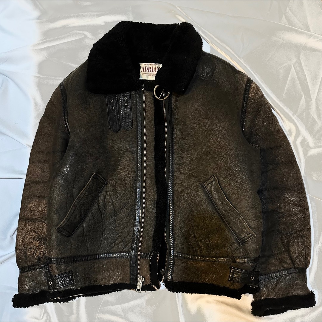 VINTAGE LEATHER JACKET made in USA