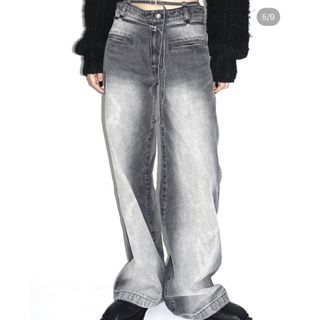 Bubbles - meltthelady denim 5 (over dyed pants)の通販 by さちか