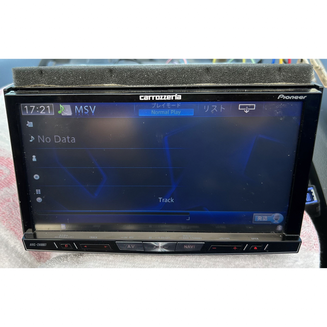 7インチカーナビ carrozzeria AVIC-ZH0007 取り付けセット 7インチカーナビ carrozzeria AVIC-ZH0007 取り付けセット