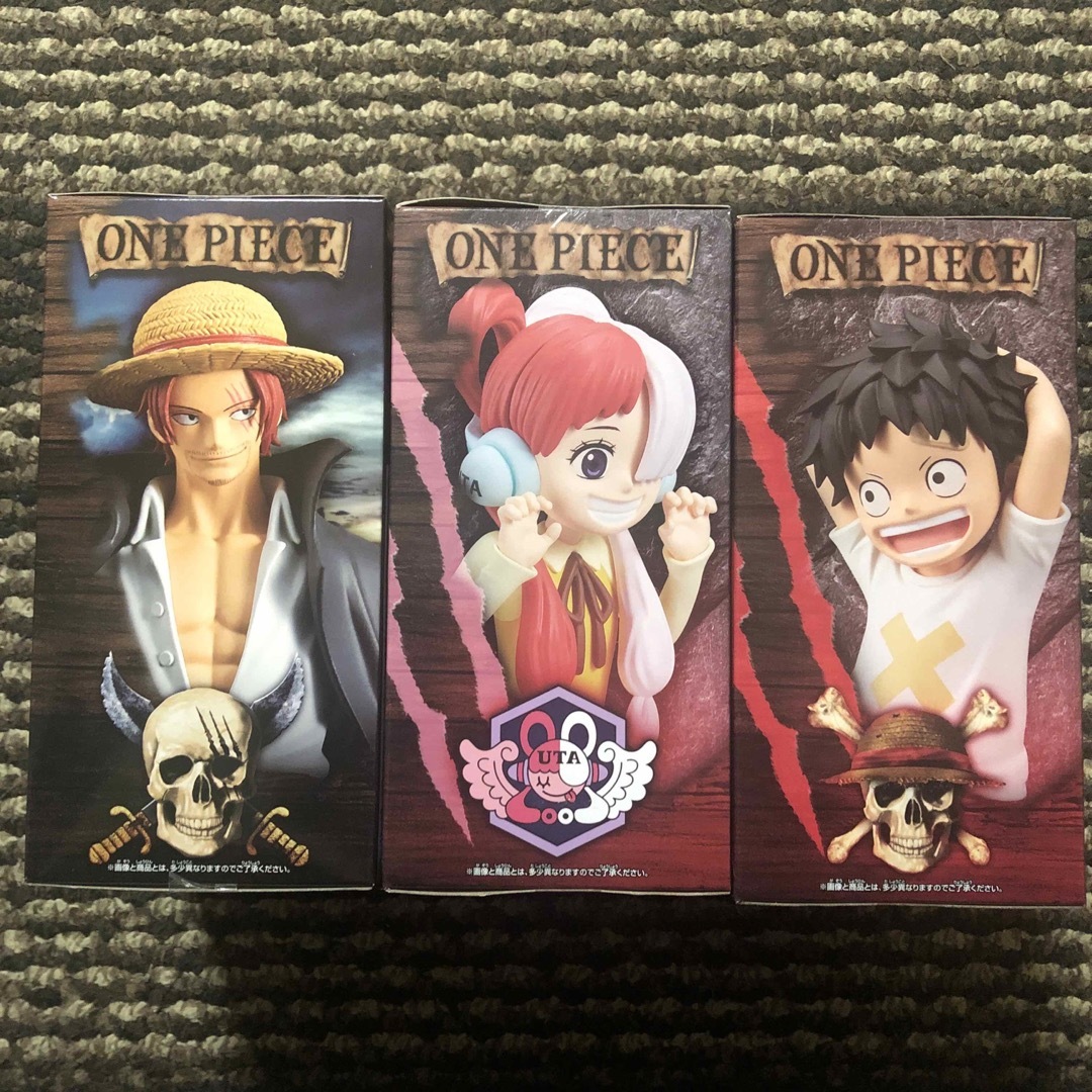 ONEPIECE ウタ フィギュア (プライズ、一番くじ、東映)3点セット