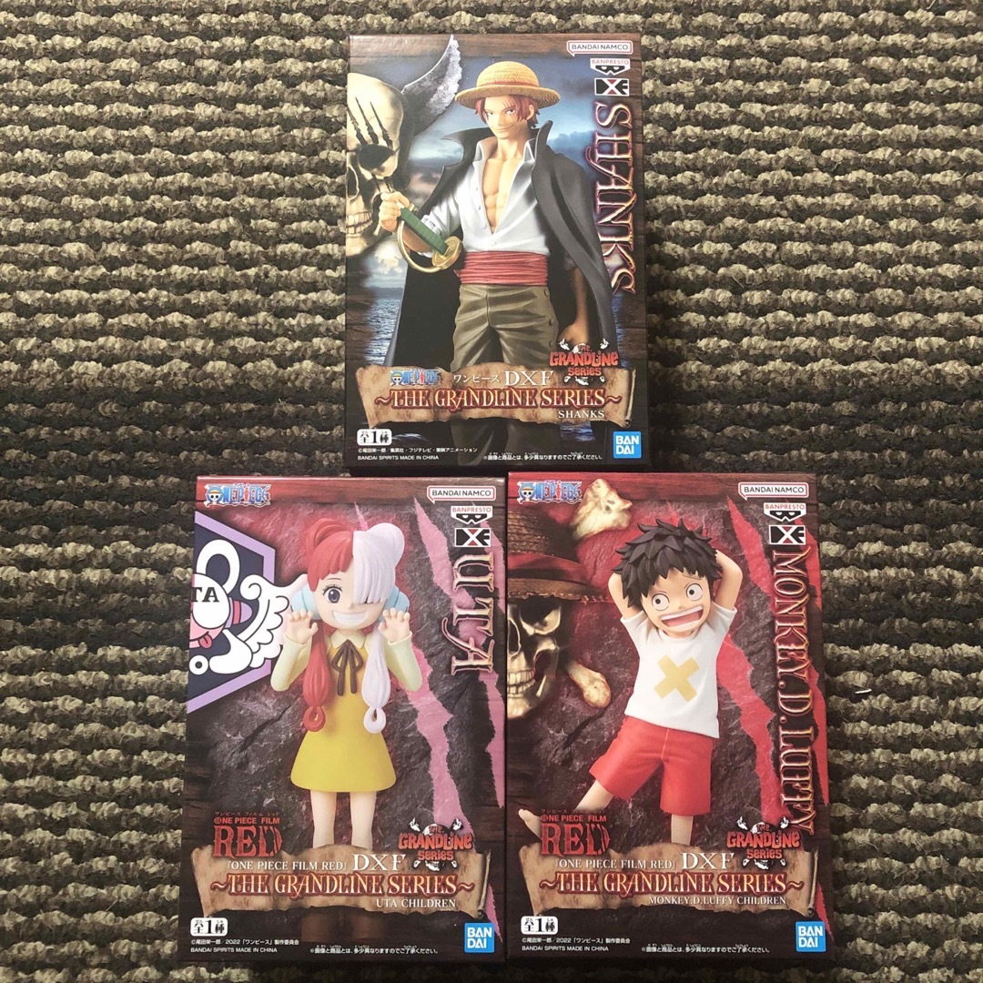 『ONE PIECE FILM RED』 DXF シャンクス×ウタ フィギュア