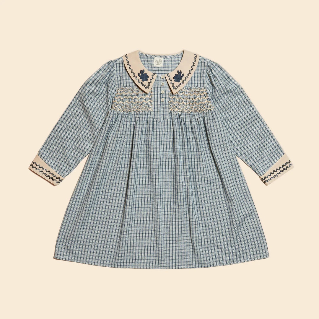 SOOR PLOOM(ソーアプルーム)のapolina Minnie Dress 3-5y キッズ/ベビー/マタニティのキッズ服女の子用(90cm~)(ワンピース)の商品写真