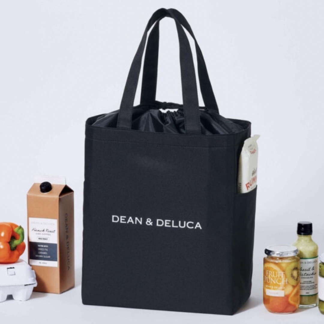 DEAN & DELUCA(ディーンアンドデルーカ)のglow8月号付録 ディーンアンドデルーカ 保冷バッグ ビッグトートバッグ エンタメ/ホビーの雑誌(ファッション)の商品写真