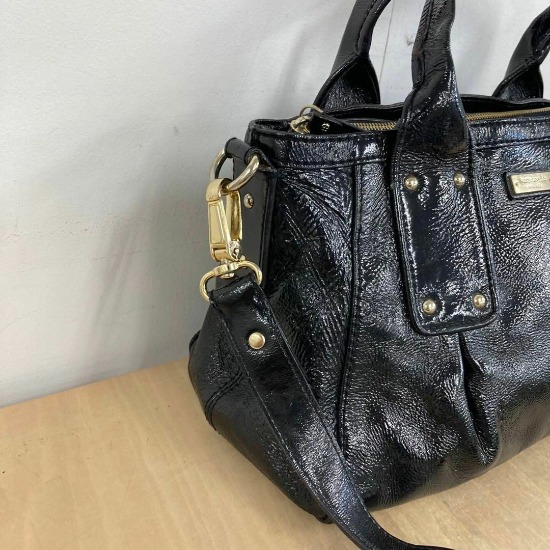 【美品】kate spade new york ハンドバッグ レザー