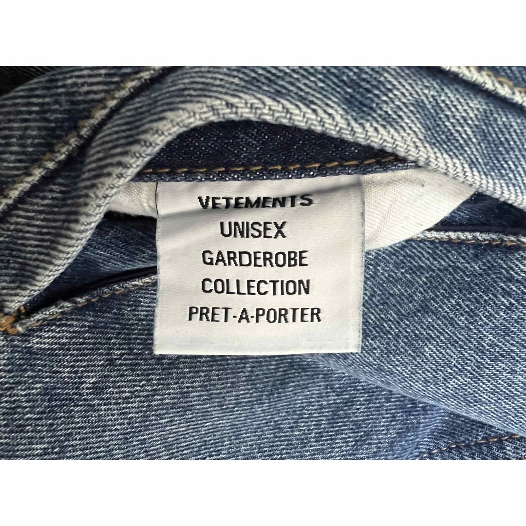 VETEMENTS  21aw  ボア  デニムジャケット