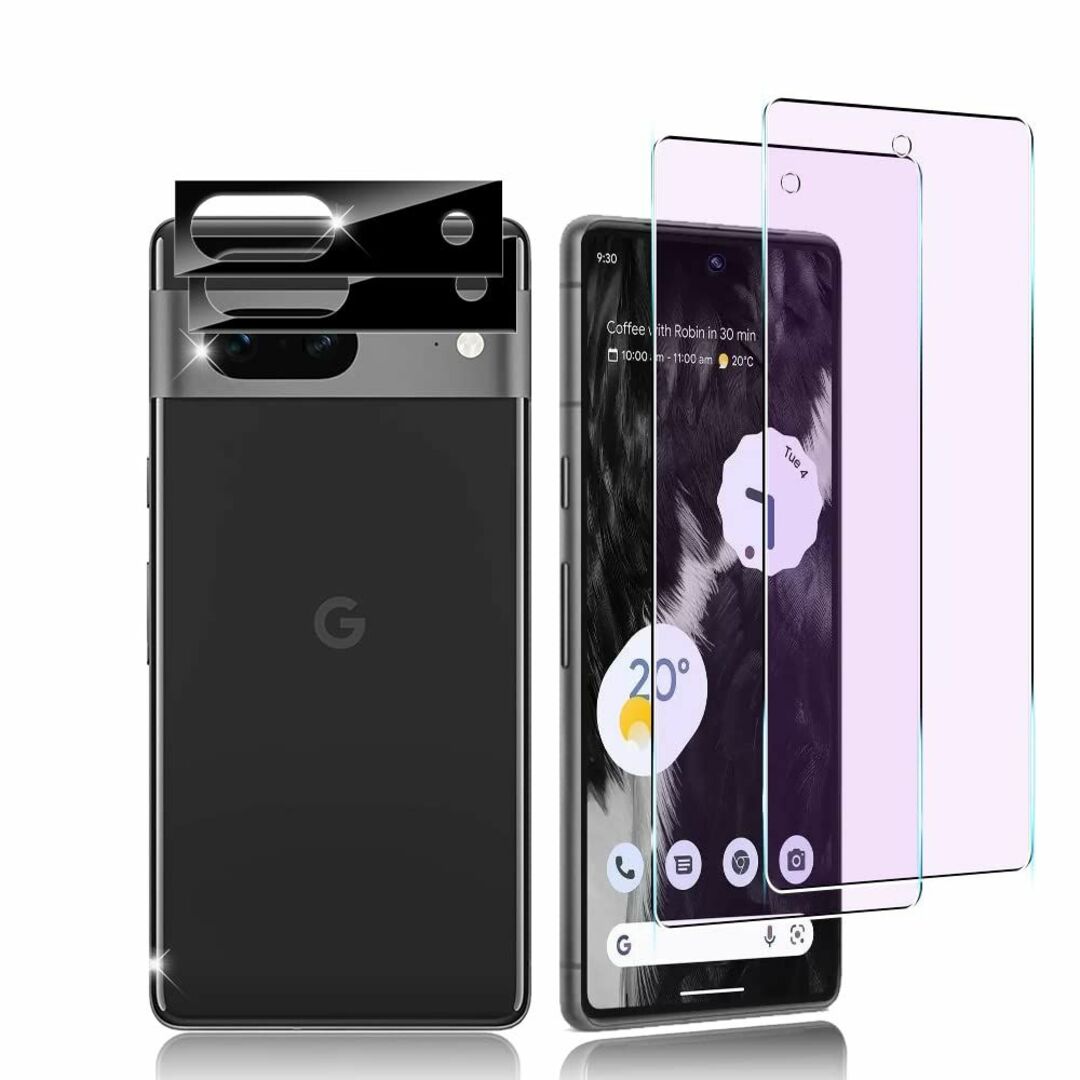 Google Pixel 7A フィルム，ブルーライトカット 旭硝子 googl