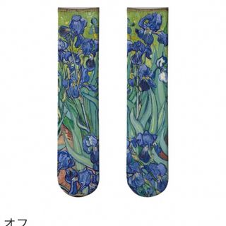 アメリヴィンテージ(Ameri VINTAGE)のTHE MET メトロポリタン美術館　HOT sox 絵画　モネ　靴下(ソックス)