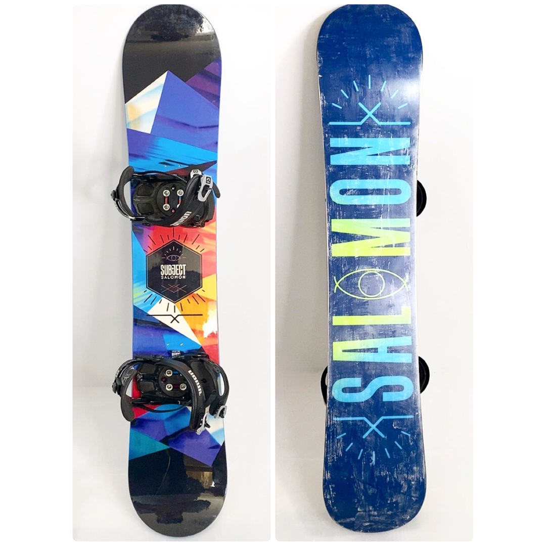 SALOMON - SALOMON subject UNION DLX スノーボード3点セットの通販 by