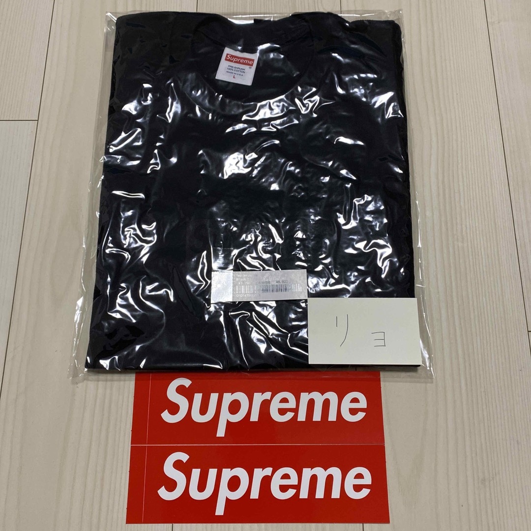 Supreme Tonal Box Logo Tee BLACK L 1