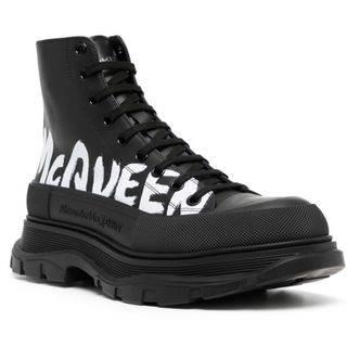 ダークシャドウ(DRKSHDW)のALEXANDER McQUEEN トレッドスリックブーツ　スニーカー(ブーツ)