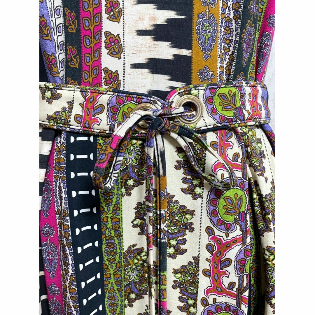 美品 ETRO エトロ 柄物ワンピース