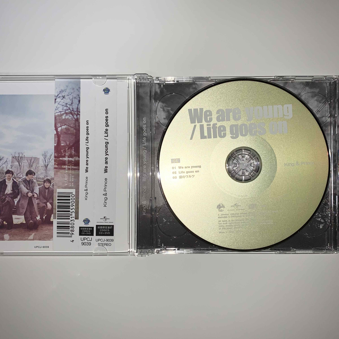 King & Prince(キングアンドプリンス)のking＆Prince We are young/Life goes on【B】 エンタメ/ホビーのCD(その他)の商品写真