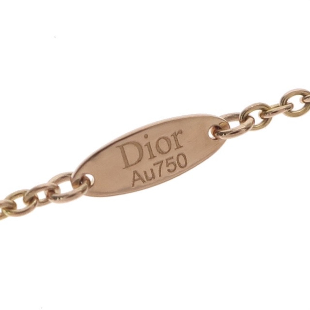 Christian Dior(クリスチャンディオール)の【未使用品】Christian Dior クリスチャンディオール ROSE DES VENTS ローズ デ ヴァン ブレスレット JRDV95165 K18PG ピンクゴールド 750 3P ダイヤモンド オニキス スター 星 ラウンド ブランドジュエリー レディース レディースのアクセサリー(ブレスレット/バングル)の商品写真