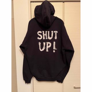 サイズMvetements  20ss  デムナ期  SHUT UP!  ジップパーカー