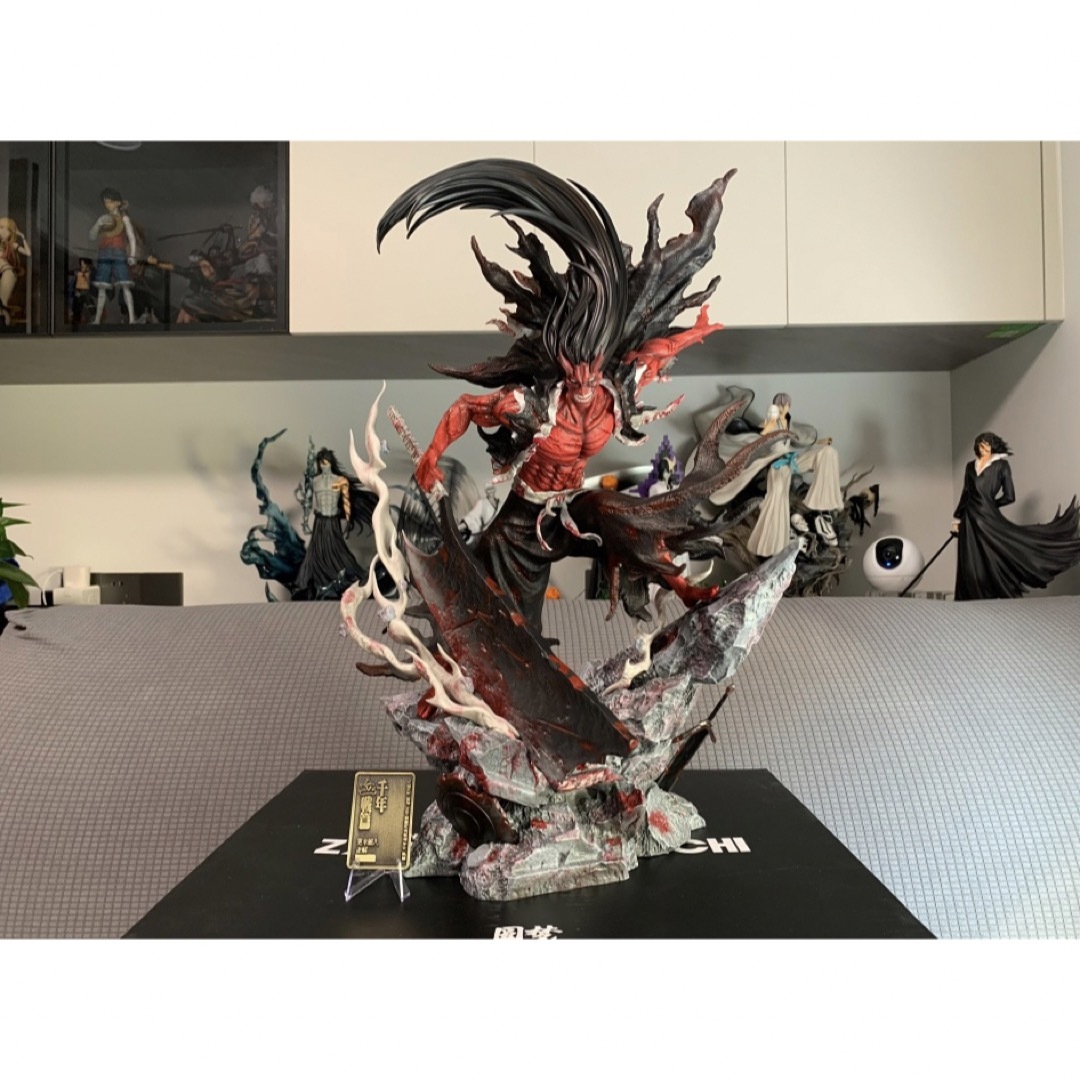 更木剣八 卍解 ブリーチ BLEACH ガレージキット フィギュアの 更木剣八 卍解 ブリーチ BLEACH ガレージキット フィギュアの