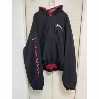 ヴェトモン(VETEMENTS)のVETEMENTS  17aw  激レア  TFDリバーシブル  パーカー(パーカー)