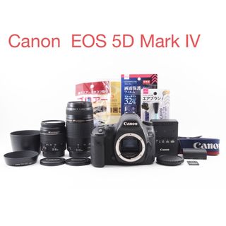 キヤノン(Canon)のCanon EOS 5D Mark IV 標準&望遠ダブルレンズセット (デジタル一眼)