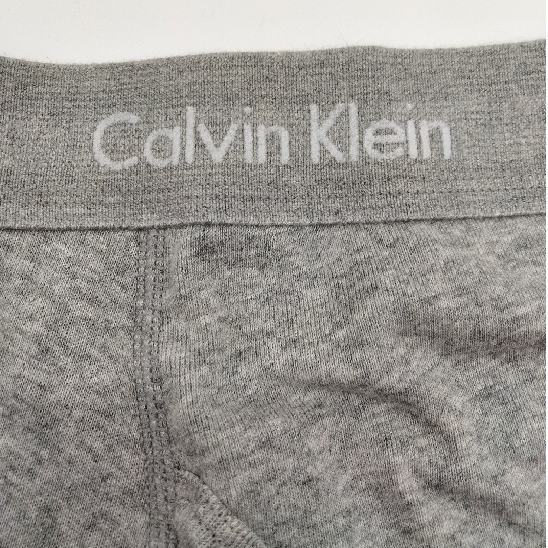 Calvin Klein(カルバンクライン)の【Lサイズ】カルバンクライン ボクサーパンツ グレイ 1枚 100％コットン メンズのアンダーウェア(ボクサーパンツ)の商品写真