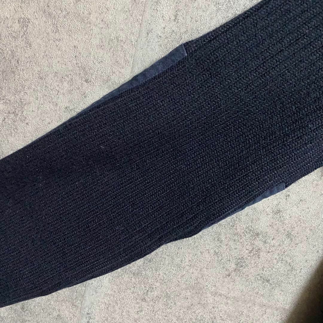 90S vintage デザインニット エルボーパッチ メンズ3 個性派
