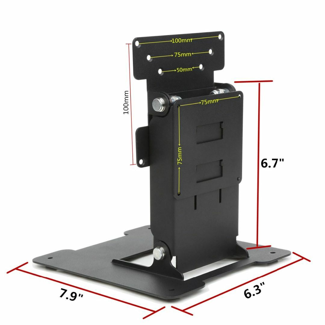 Wearsonタッチ液晶モニターマウントと一体型コンピュータスタンド堅固な金属製の通販 by rico's shop｜ラクマ