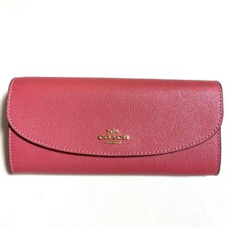 コーチ(COACH)のCOACH コーチ 長財布 ピンク(長財布)