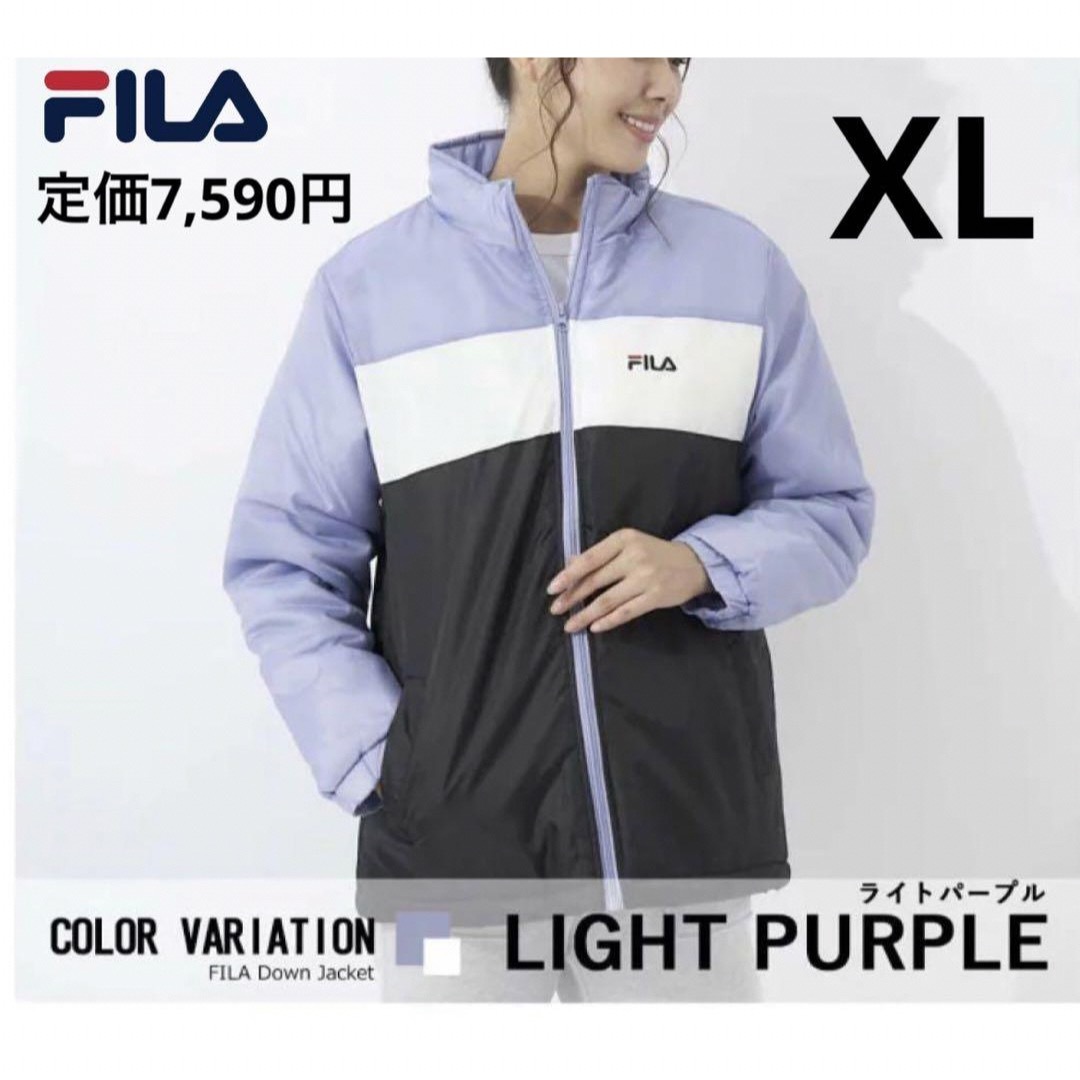 FILA レディース ジャケット 中綿 アウター ブルゾン ジャンパー LL