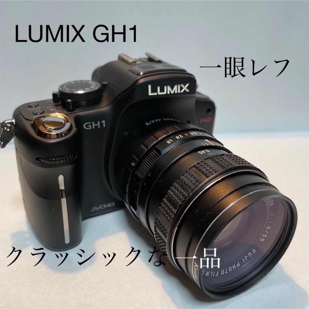 Panasonic(パナソニック)のお値引き中！LUMIX GH1 (Panasonic DMC-GH1) スマホ/家電/カメラのカメラ(ミラーレス一眼)の商品写真