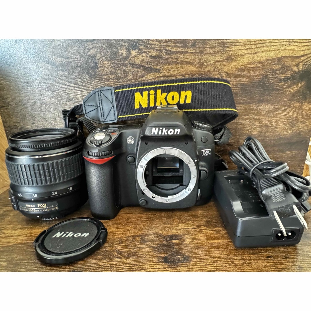 デジタル一眼レフカメラ　NIKON D80 レンズSET 動作品