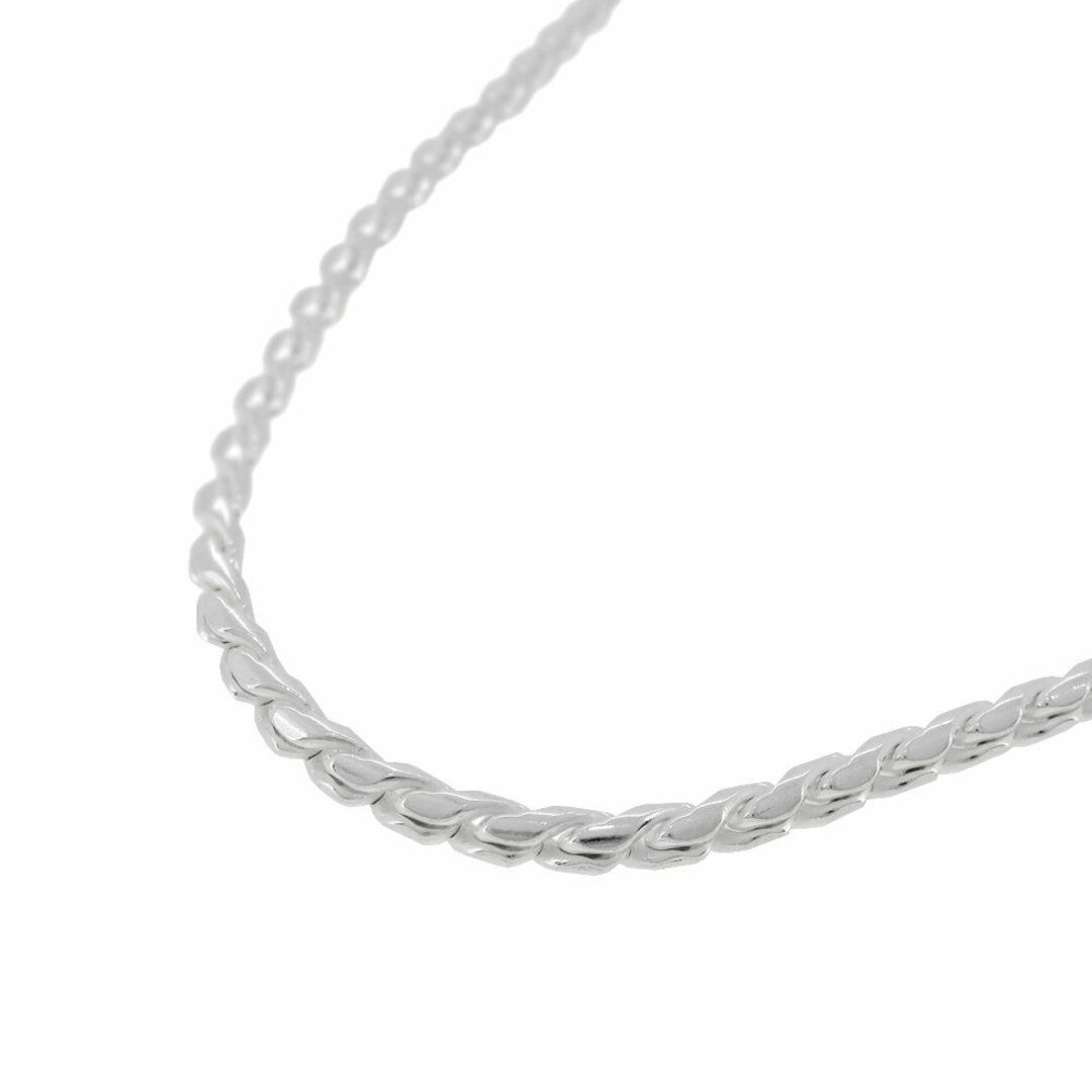 新宿銀の蔵 スエッジ ロープ デザイン シルバー チェーン 長さ45cm～50c