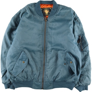 ミリタリージャケット(メンズ)（ブルー・ネイビー/青色系）の通販 600