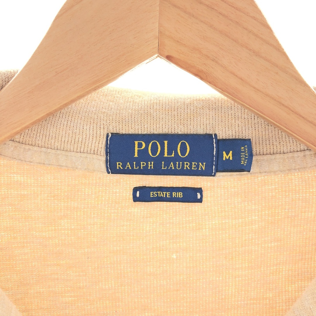 Ralph Lauren(ラルフローレン)の古着 ラルフローレン Ralph Lauren POLO RALPH LAUREN ESTATE RIB コットンニットハーフジップセーター メンズM /taa001477 メンズのトップス(ニット/セーター)の商品写真