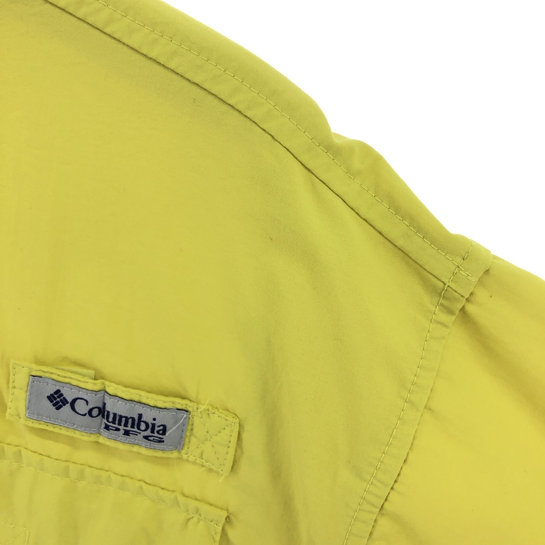 Columbia(コロンビア)の古着 コロンビア Columbia PFG OMNI-SHADE 長袖 ボタンダウン フィッシングシャツ メンズM /eaa378267 メンズのトップス(シャツ)の商品写真